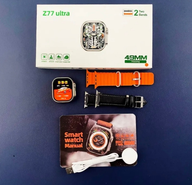 مشخصات ساعت هوشمند الترا مدل z77 ultra