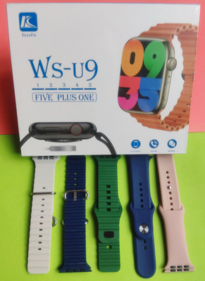 پک ساعت هوشمند KEQIWEAR مدل WS-U9 با 5 بند