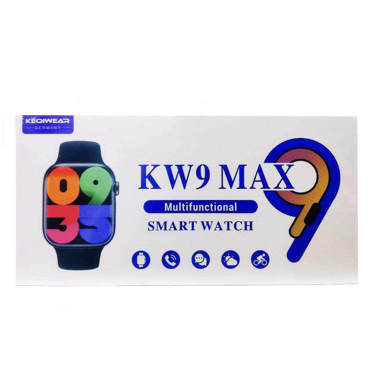 مشخصات ساعت هوشمند KEQIWEAR مدل KW9 MAX