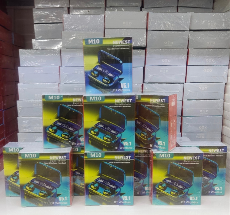 هندزفری بی سیم پاوربانک دار newest مدل m10