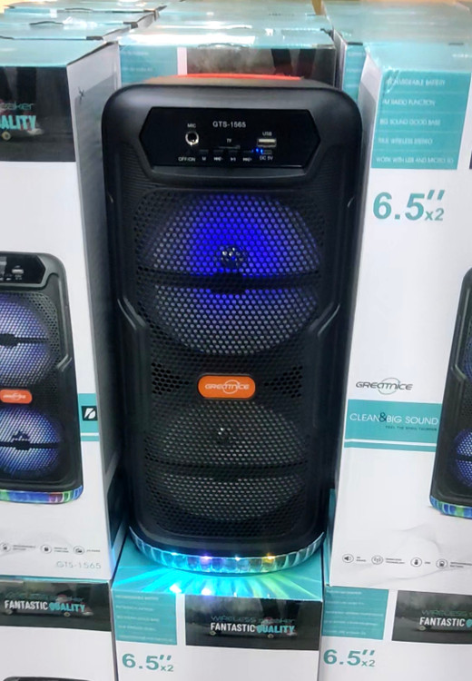 اسپیکر بلوتوثی قابل حمل گریت نایس مدل gts-1565