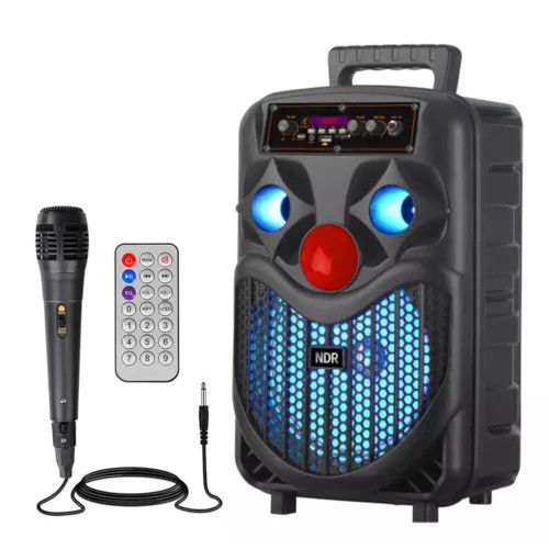 خرید اسپیکر بلوتوثی میکروفون دار طرح جوکر NDR-P66