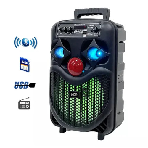 خرید اقساطی اسپیکر با ترب پی سایز 8 اینچ طرح جوکر p66