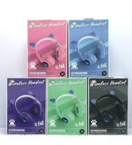 قیمت و خرید هدفون بلوتوثی رقص نوردار طرح گربه مدل MZ-023