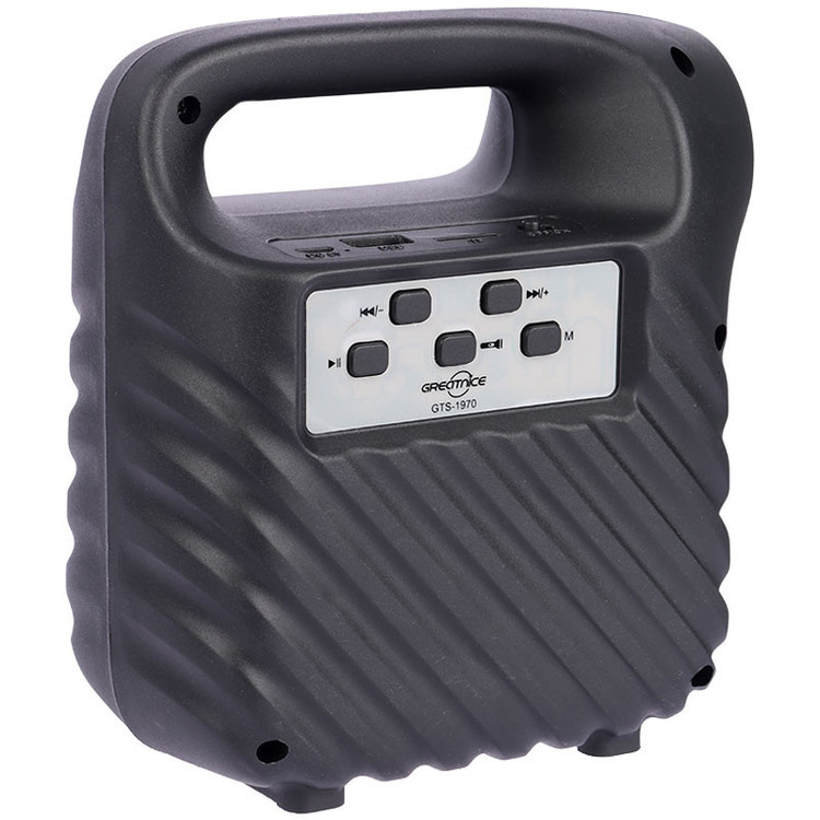 اسپیکر قابل حمل بلوتوثی با چراغ قوه مدل gts1970