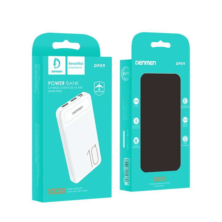 پاوربانک دنمن ظرفیت 10000 میلی آمپرساعت