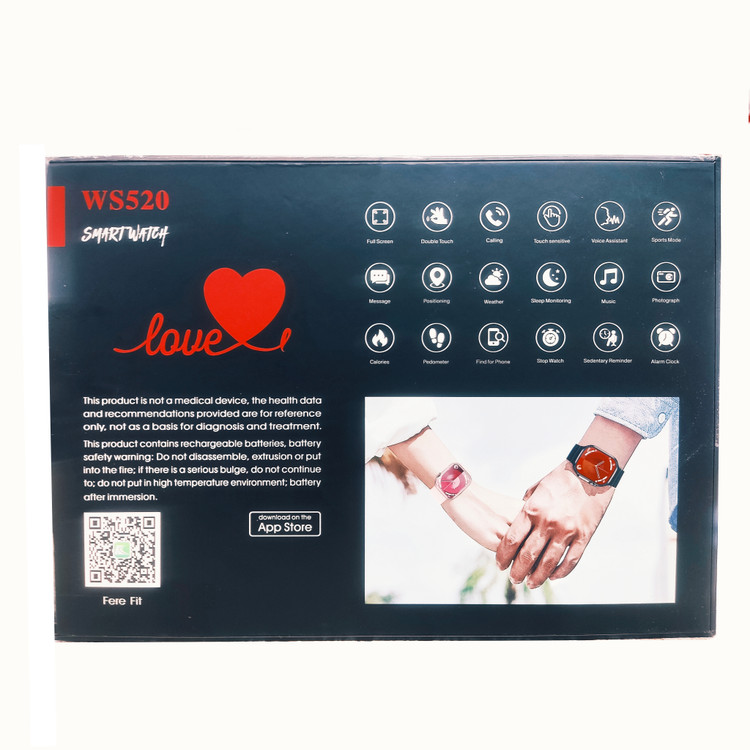 خرید پک ساعت هوشمند ویسمی با 2 ساعت و 7 بند مدل 520