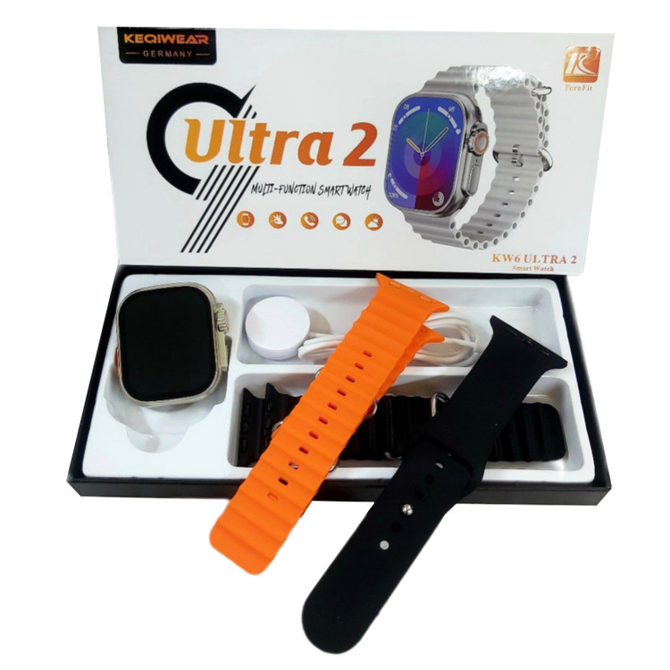 قیمت و خرید ساعت هوشمند KEQIWEAR مدل KW6 ULTRA2