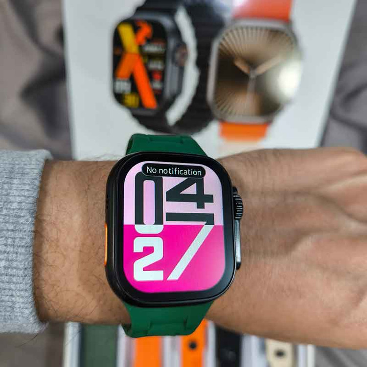 ساعت هوشمند الترا۳ با بندساعت زیاد