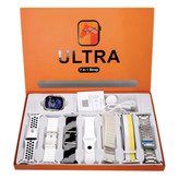 خرید ساعت هوشمند ULTRA با 7 بند فلزی رولکسی استیل ضدزنگ