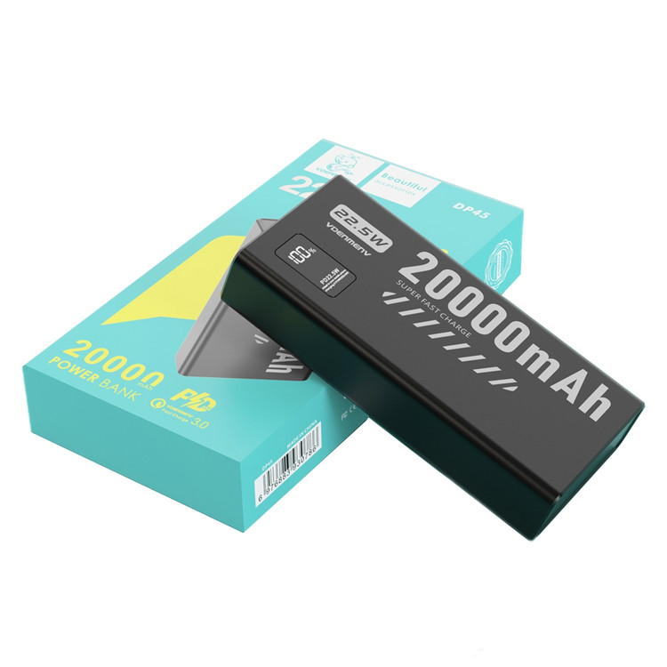 قیمت پاوربانک 20000 میلی آمپرساعت دنمن فست شارژ