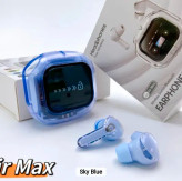 مشخصات هندزفری بلوتوثی شیشه ای و شفاف مدل Air max