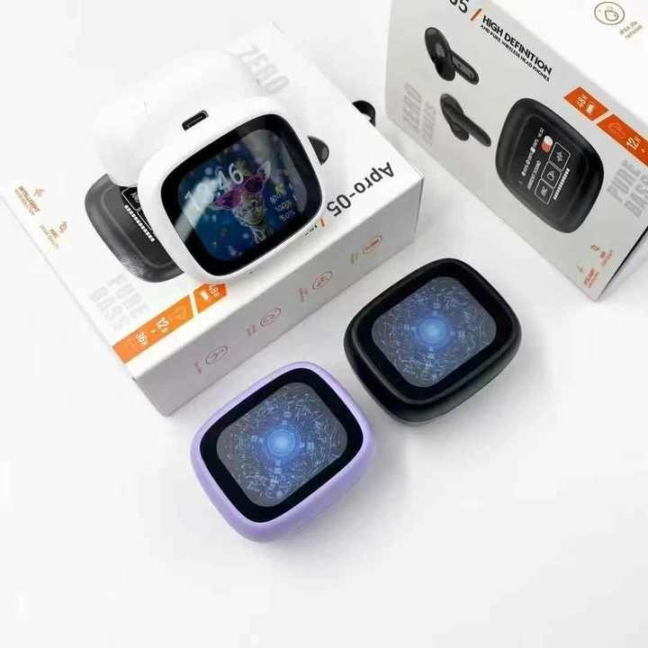 هندزفری بلوتوثی lcd دار با درب تاشو و گوشیهای بلند