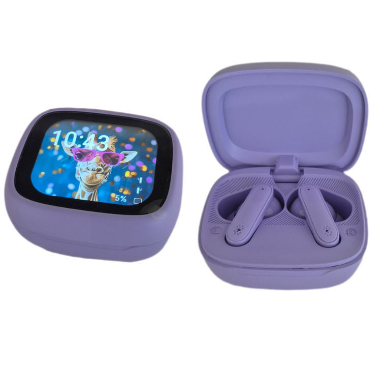 هندزفری بلوتوثی lcd دار با درب تاشو و گوشیهای بلند