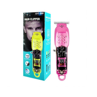 ماشین اصلاح خطزن و صفرزن شیشه ای مدل GYT-999 با نمایشگر led