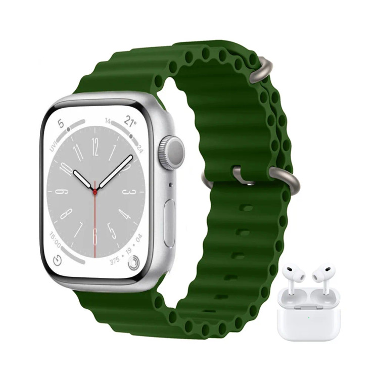 رنگبندی ساعت هوشمند و هندزفری بلوتوثی ایرپاد دار