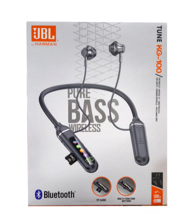 هندزفری سیمی گردنی اورجینال جی بی ال مدل KG100