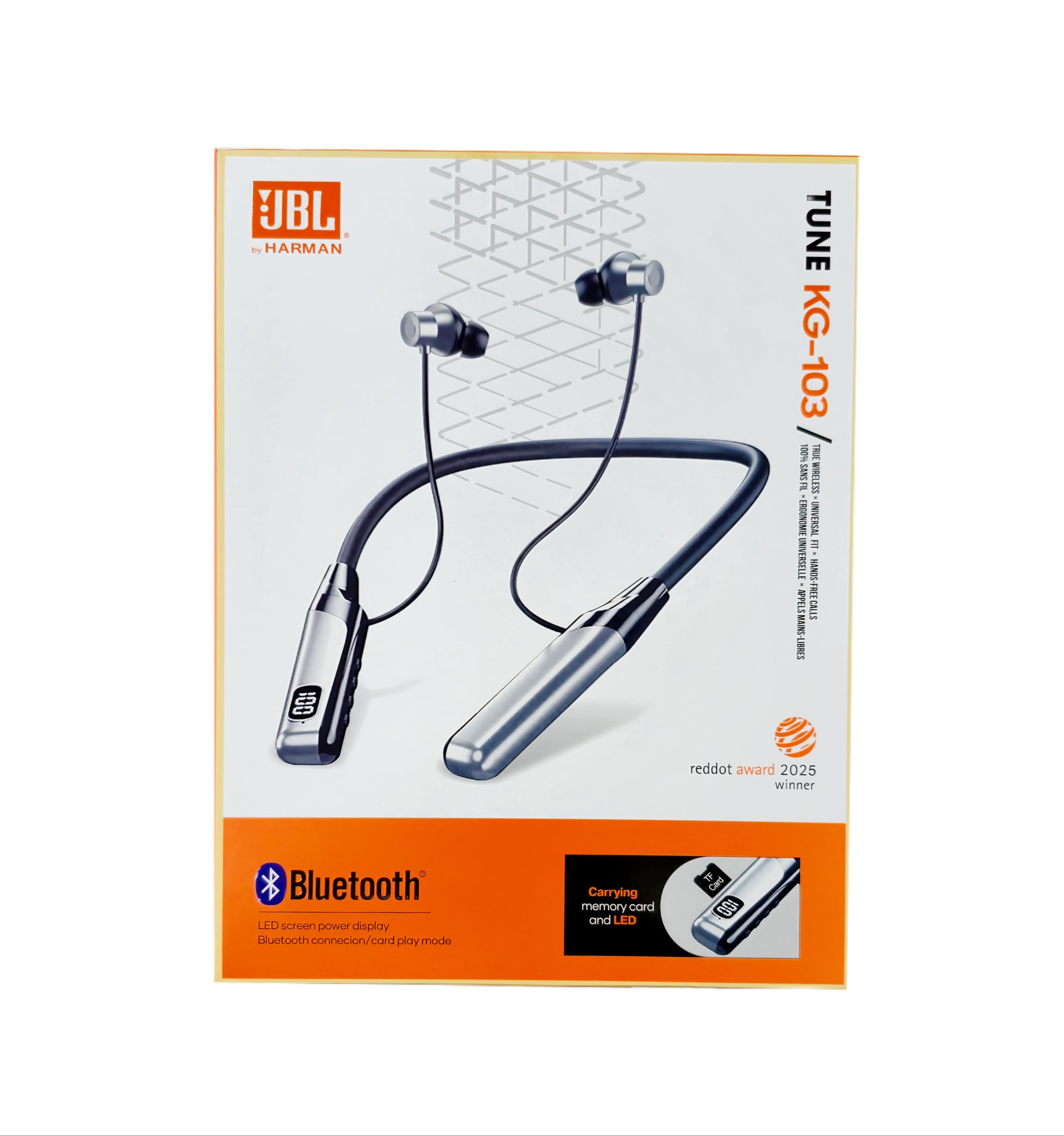 هندزفری مموری خور گردنی بلوتوث خور اورجینال جی بی ال