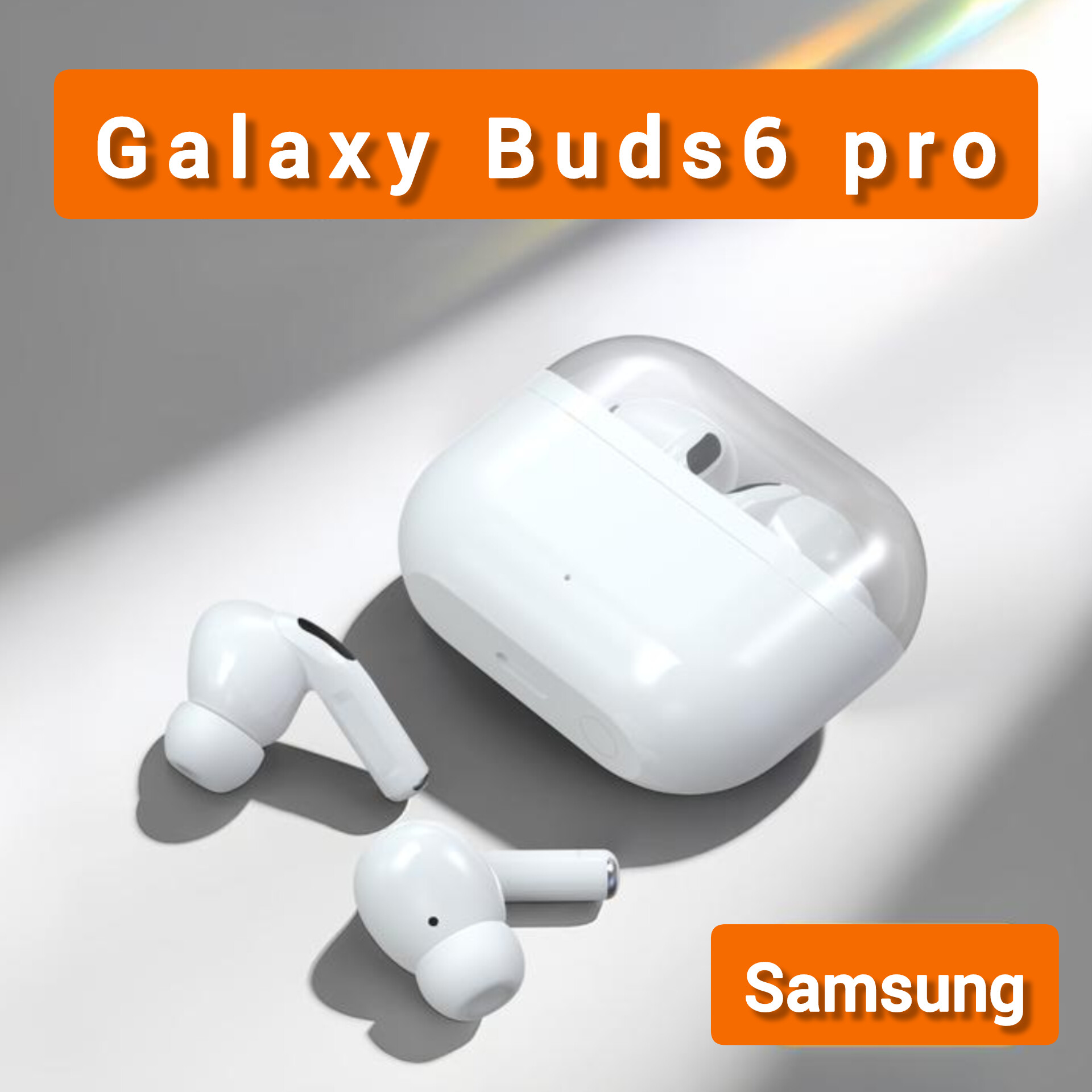 خرید ایرپاد شیشه ای سامسونگ مدل گلکسی بادز۶ پرو