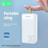 شارژر 3۰۰۰۰ دنمن ظرفیت مدل DP17 پشتیبانی کننده از شارژ سریع