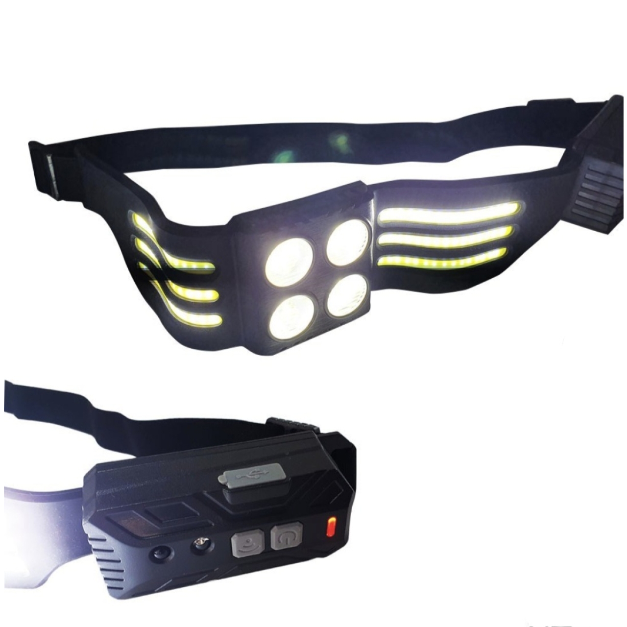 قیمت چراغ پیشانی XTE سنسوردار خطی با لامپ LED