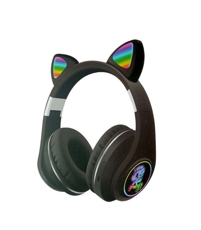 بهترین هدفون خرگوشی بدون سیم رم خور cat ear M7