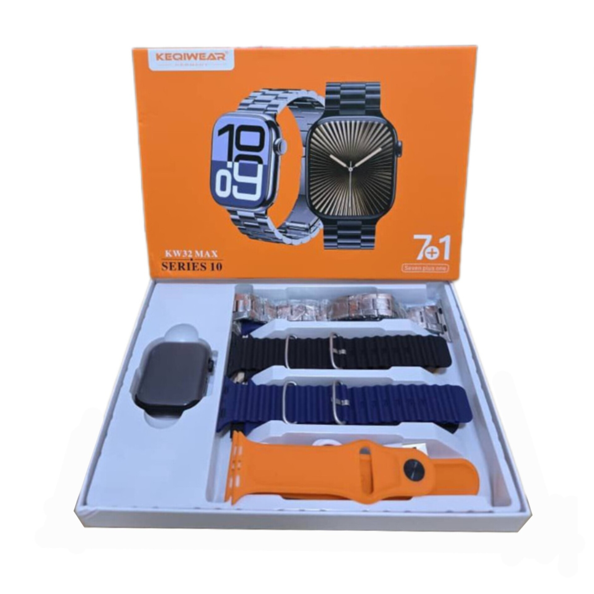 خرید ساعت هوشمند سری ۱۰ با بند رولکسی استیل