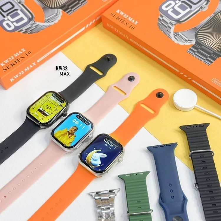 پک ساعت هوشمند ۷ بند فلزی صفحه نمایش مستطیل