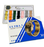 اپل واچ اولترا۳ مدل ویزمی ULTRA3 رنگ گلد GOLD