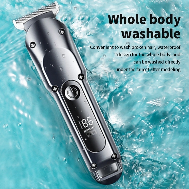 ماشین اصلاح اقایان و شیور نمایشگر درصد مصرف باتری