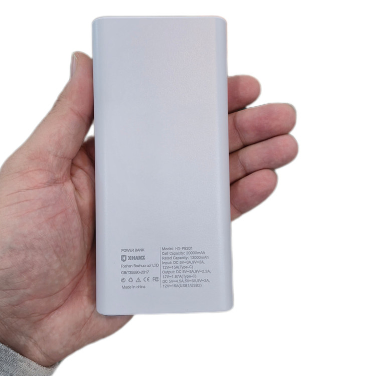 پاوربانک HD-PB201 با صفحه نمایش درصد باتری
