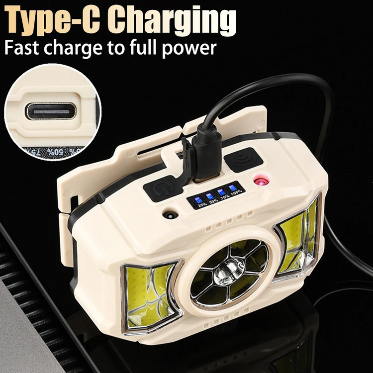 خرید قسطی اسنپ چراغ قوه پیشانی بند نور مهتابی