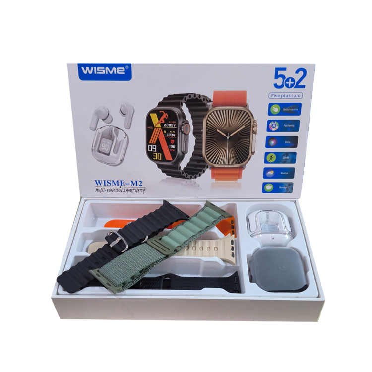 خرید اقساطی ساعت طرح اپل واچ برند اورجینال M2