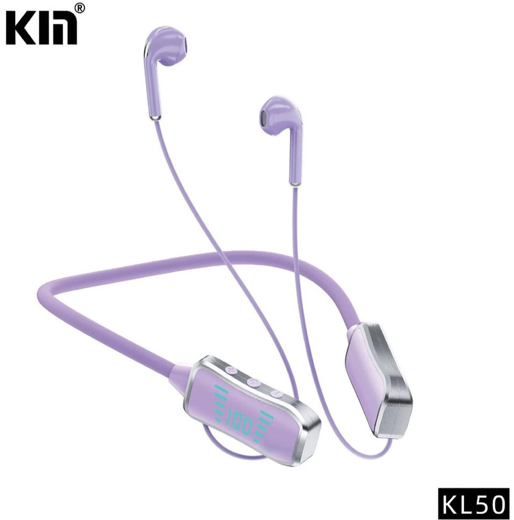 هندزفری بلوتوثی گردنی نمایشگردار کین مدل KIN KL50 رم خور